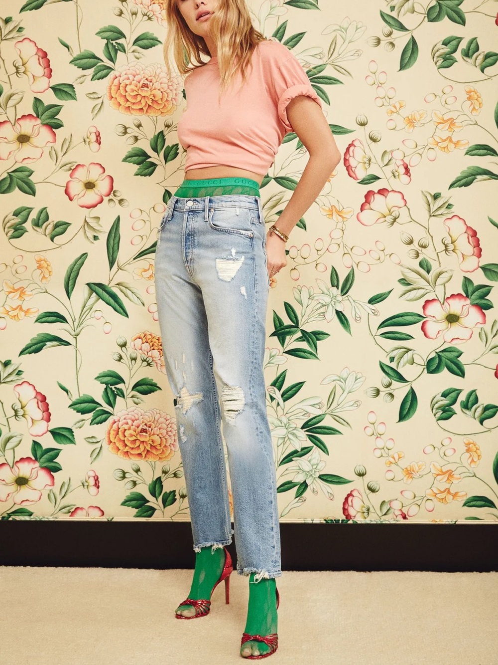 Mother Superior The Tomcat Ankle Jeans Quite Contrary High Rise